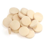 Wood Beads for Jewelry Making DIY Round Natural Wood Beads 10-50Pcs