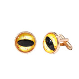 Eye Time Gem Cufflinks for Men Boys Shirt Sleeve Button Gift
