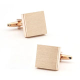 Smooth Brushed Copper Buttons for Men's Shirts
