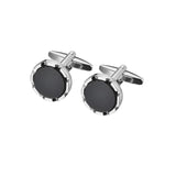 2pcs Geometric Cufflinks French Men's Shirt Cufflinks