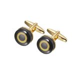2pcs Geometric Cufflinks French Men's Shirt Cufflinks