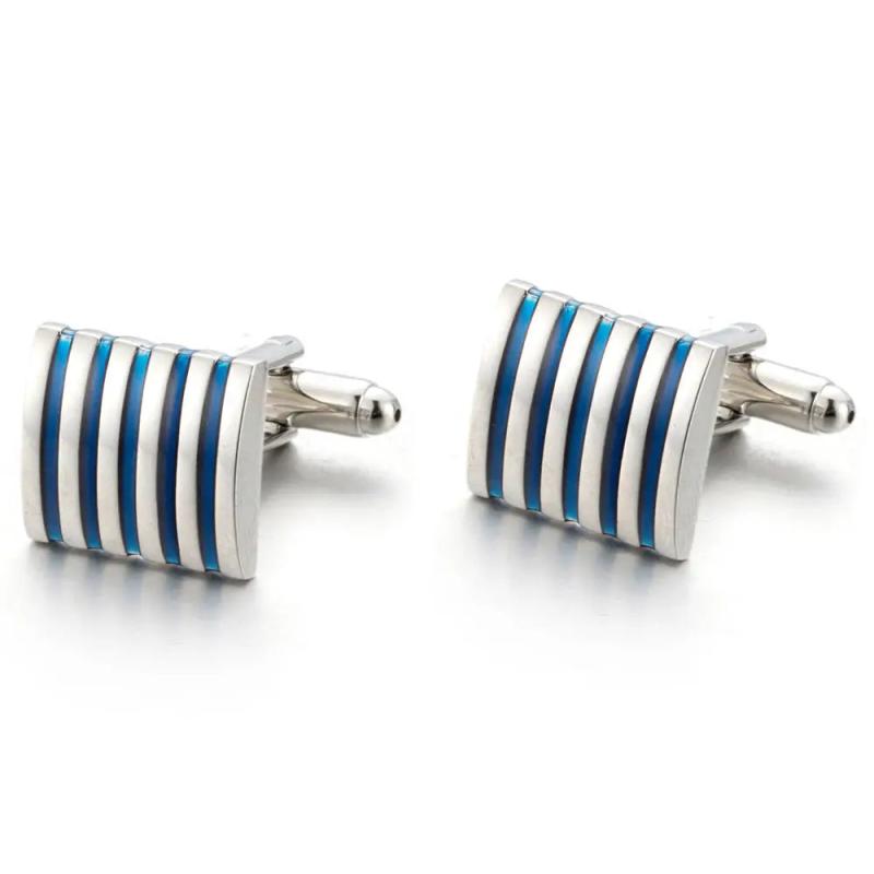 Square Button Cufflinks for Men XK21S075 Wedding