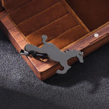 Crystal Pin Wine Bottle Tie Clip