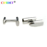 CIFIDET Enamel Cuff Links with Velvet Bag - Perfect Gift for Men
