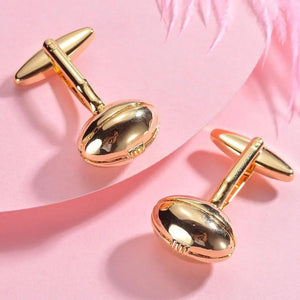 Oval Shape French Cufflinks Suit Accessories Wedding Jewelry