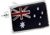 Australian Flag Cufflinks Copper Colour Wholesale & Retail