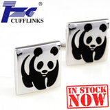 Panda Cufflink Cuff Link 2 Pairs Set