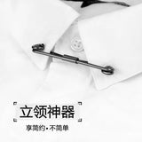 High-grade Men's Unisex Collar Clips Suit Shirt Accessories Classic Bar