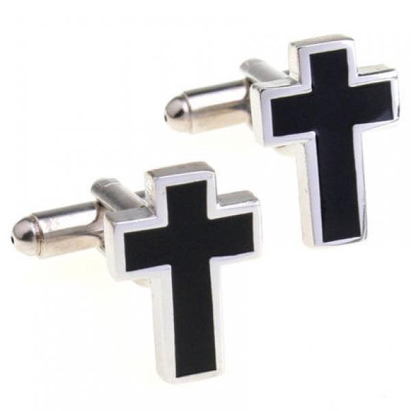 Copper Colour Cross Cufflinks Wholesale & Retail