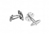 Vintage Brass Cross Cuff Links for Men