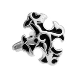 Vintage Brass Cross Cuff Links for Men