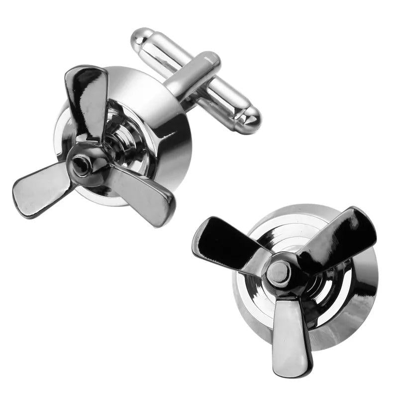 Cloud Cufflinks Silver Wedding Jewelry