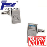 Music Player Cufflink Cuff Link 2 Pairs Set