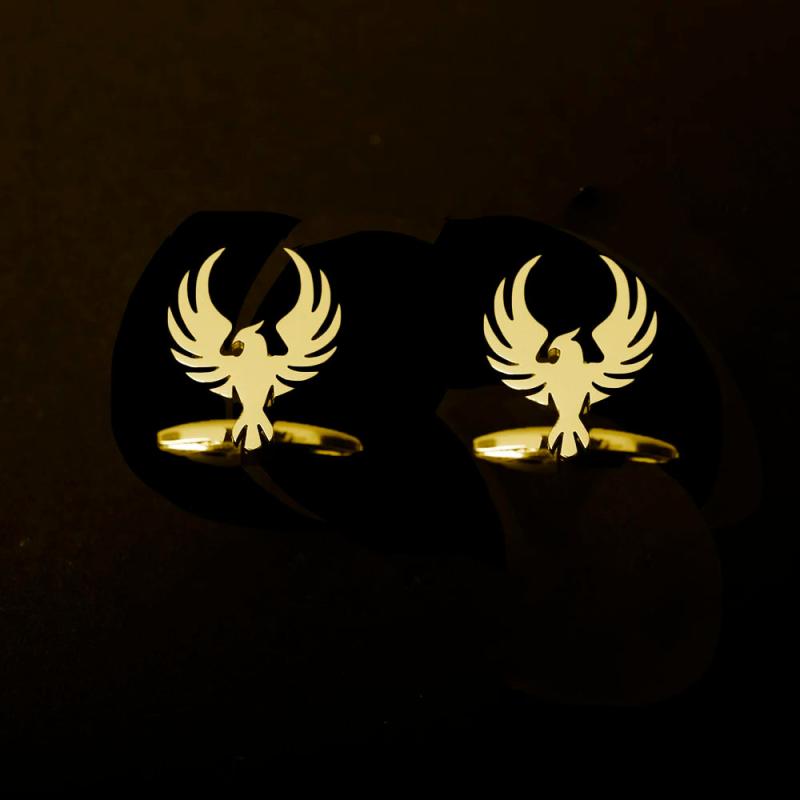 Vintage Phoenix Totem Cufflinks for Men