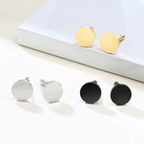 Personalized Stainless Steel Cufflinks for Men Gift