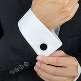 Personalized Stainless Steel Cufflinks for Men Gift