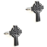 Enamel Cufflinks Mens Epoxy Cross Cuff Links