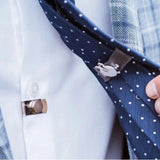 Magnetic Tie Clip for Men Necktie Collar Hidden Clasp