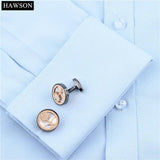 Arabic Style Cufflinks Palm Tree & Swords Muslim Middle East Arab Robe