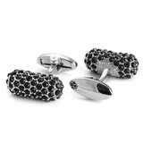 Rhinestone Hot Brass Shirts Cufflinks