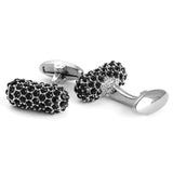 Rhinestone Hot Brass Shirts Cufflinks