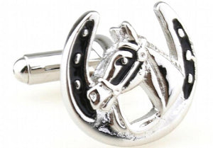Horse Copper Cuff Links Men Wholesale & Retail