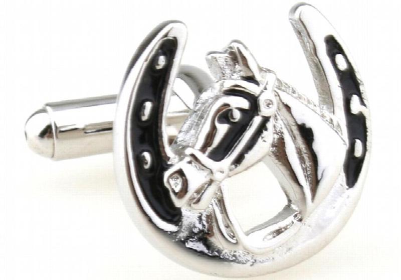 Horse Copper Cuff Links Men Wholesale & Retail