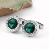 Multicolour Crystal Cufflinks for Men
