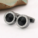 Multicolour Crystal Cufflinks for Men