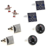 4 Novel Cufflink Cuff Link 2 Pairs Set