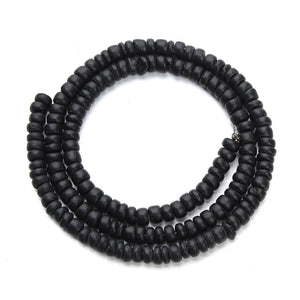 100-1000pcs Natural Wooden Beads Round Coconut Shell Muti-shaped Spacer Beads