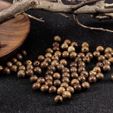 100-1000pcs Natural Wooden Beads Round Coconut Shell Muti-shaped Spacer Beads