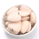 10/20Pcs Natural Wood Beads 25x26mm Heart Spacer Wooden Loose Beads
