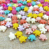 Carved Mixed Coral Flower Beads 11x8mm for Jewelry Making