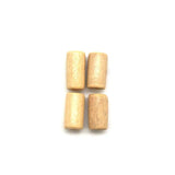 100pcs Eco-Friendly Cylinder Wood Beads for DIY Bracelets Jewelry Making