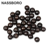 Natural Wooden Beads 6mm 8mm Round Wood Spacer Beads for DIY Jewelry Making