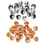 Wood Beads Animal Head Ball Charm Kit 20mm with Hole for DIY Jewelry Crafts