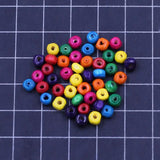 Wood Spacer Loose Beads 4.5mm for DIY Jewelry Making