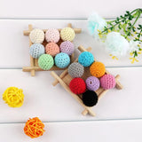 Round Wooden Beads 20mm Mix 20pc/lot for Jewelry Making Accessories