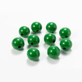 25mm Colorful Round Wooden Beads Hemu DIY Crafts Jewelry Custom Kid's Toys