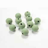 25mm Colorful Round Wooden Beads Hemu DIY Crafts Jewelry Custom Kid's Toys