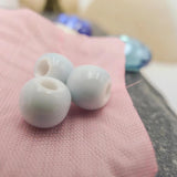 100pcs Jingdezhen Ceramic Beads 8mm Porcelain Bead Jewelry Making #A415B