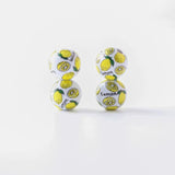 16mm 20Pcs Fruit Print Wood Round Beads DIY Jewelry Crafts