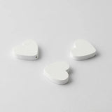 Heart Shape Wooden Beads DIY 20x23mm Spacer Beads For Jewelry Making 30pcs/lot