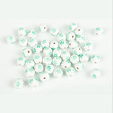 20Pcs Maple Leaf Wooden Beads DIY Crafts Baby Kid Toys Jewelry Bracelet