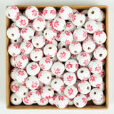 20Pcs Maple Leaf Wooden Beads DIY Crafts Baby Kid Toys Jewelry Bracelet