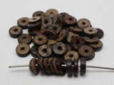 Natural Coconut Column Heishi Beads 9mm 12mm Chips