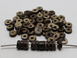 Natural Coconut Column Heishi Beads 9mm 12mm Chips
