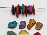 Natural Coconut Column Heishi Beads 9mm 12mm Chips
