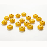 20Pcs Colorful 20mm Abacus Wooden Beads for DIY Crafts